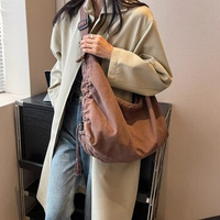 Canvas Women's Bag 2023 Drawstring Messenger Bag Y2K Shoulder Cross Bag Campus Eco Bag Shopper Korean Satchel Pocket Big Handbag