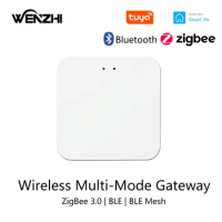 Tuya Zigbee 3.0 Bluetooth Ble Mesh Wireless Gateway Hub Bridge Automation Remote Control Smart Life Alexa Google Home Assistant