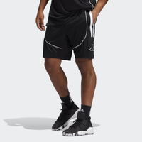 Adidas 男裝 短褲 籃球褲 吸濕 排汗 寬鬆 口袋 黑【運動世界】GL0476