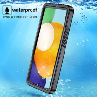 Redpepper IP68 Waterproof Case for Galaxy A52 5G 4G Cover Built-in Screen Protector Snorkeling Coque for Samsung A52 Funda