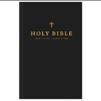 NLT Church Bible (Hardcover, Black)