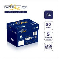 PaperOne Kertas F4 80gr All Purpose 1 Box (2500 lembar) Kertas HVS -