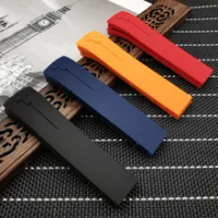 Top quality 21mm Natural Silicone rubber Men's Watch band For Tissot Strap T048 T048.417 Strap T-Race T-Sports Watchband