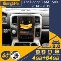 For Dodge Ram 1500 2014 - 2019 Screen Android Car Radio 2din Stereo Receiver Autoradio Multimedia Dvd Player Gps Navi Unit