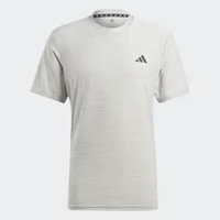 adidas Men Training T-Shirts Tr-Es Stretch T Baju Fitness Pria [IC7416] A/M Mgh Solid Grey