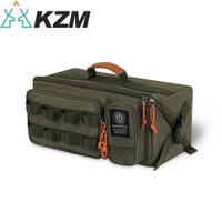 【KAZMI 韓國 KZM 工業風工具收納袋(大)《軍綠》】K23T3B03/露營/收納/工具收納