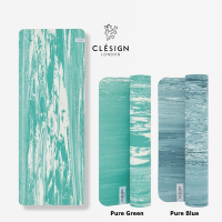 【Clesign】COCO Rubber Mat 天然橡膠瑜珈墊/椰子殼纖維添加 4.5mm (2色可選)