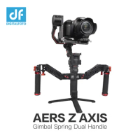 DIGITALFOTO 5kg Bear Ares Z Axi Gimbal Grip Spring Dual Handle Mount for DJI RS2 RSC2 Ronin S SC Crane 2 Moza Air 2 Feiyu AK4000