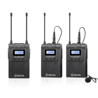 BOYA BY-WM8 Pro K1 k2 condenser Wireless Mic Microphone System Audio Video Recorder Receiver for Canon Nikon DSLR Camera
