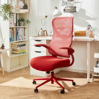 Red Computer Gaming Office Chair Ergonomic Height Adjustable Backrest Swivel Chair Desk Relaxing Sofa Silla Office Furniture