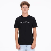 VOLCOM MSF PEEKING EURO SHORT SLEEVE TEE BLACK Black S