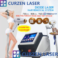 Hot Selling 2023 Newest up to 20 million shots diode laser 755 808 1064nm / 808nm 2000W Portable diode laser hair