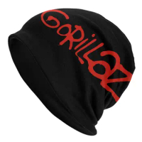 Gorillaz-Emblem Bonnet Hat Vintage Outdoor Skullies Beanies Hat for Men Women Knitting Hats Spring Head Wrap Cap