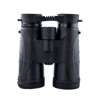 Compact 10x42 Binoculars Black HD Waterproof Outdoor Camping Hunting Bird-watching Binocular Telescope with Wide Angle FMC Lens
