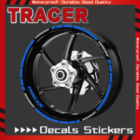 Motorcycle Front Rear Wheel Tyre Sticker Reflective Decals Sticker For YAMAHA Tracer7/7GT Tracer9GT Tracer900 gt Tracer700 gt
