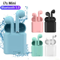 I7 Mini I7s TWS Wireless Bluetooth Earphone Stereo Earbud Headset with Charging Box Mic for IPhone Xiaomi Samsun Smart Phone