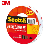 3M SCOTCH超強力雙面膠帶-669(24MMx5YD)★3M 迎新送舊 ★299起免運