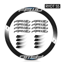 2022 FFWD RYOT 55 Wheel Sticker Road Bike Rim Stickers Bicycle Decals for Two Wheel Bike Accessories