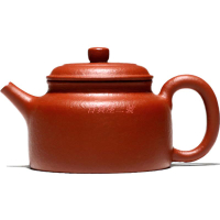 【暢陶】宜興紫砂壺泡茶壺李新生手工茶壺單壺 梨皮朱泥德鐘200cc