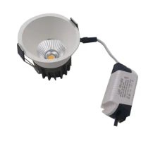 Dimmable Recessed Anti Glare COB LED Downlights 3W5W/10W/15W Ceiling Spot Lights AC85~265V Background Lamps