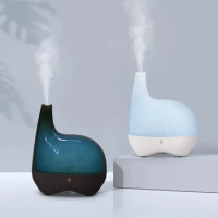 Creative Elephant Aromatherapy Essential Oil Diffuser USB Electric Ultrasonic Aroma Air Humidifier Diffuser with LED Lamp