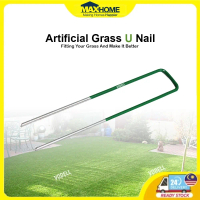 【100pcs】Artificial Grass Nail Stainless Steel High Quality U Pin Nail for Artificial Grass Karpet Ru