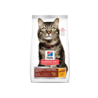 【Hills 希爾思】成貓7歲以上 毛球控制 雞肉特調3.17KG(貓飼料/貓糧/老貓/化毛)