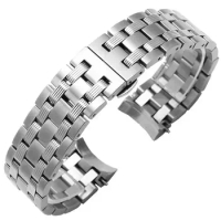 Watch Band For Tissot 1853 T065 430a Solid Stainless Steel 19mm Men Watch Strap Chain Watch Accessories Watch Bracelet Belt