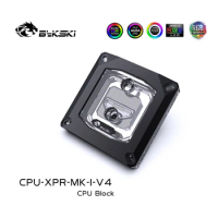 Bykski CPU Water Block Use for INTEL LGA1150 1151 1155 1156 /2011 2066 /LGA 1700 1200 Cooled Radiator RGB AURA /CPU-XPR-MK-I-V4