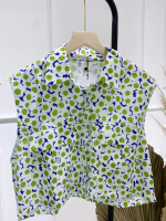 Outer Vest Katun Basic Green