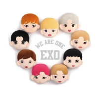 Bantal Karakter EXO Kpop Lucu dan Imut - Bantal Korea, Ergonomis, Ramah Kulit - Bed