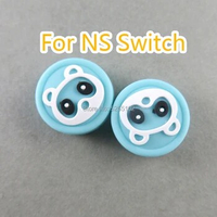 2pcs Silicone Cap for Nintend Switch Joy Con Flower Chrysanthemum Bear Joystick Analog Stick Thumb Grips Cover for Switch Lite