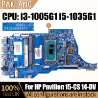 For H PPavilion 15-CS 14-DV Notebook Mainboard Laptop DA0PADMB8F1 L70914-601 i3-1005G1 i5-1035G1 Motherboard Full Tested