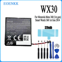 WX30 SNN5951A Battery For Motorola Moto 360 (1st gen) Smart Watch 360 1st Gen 2014 Original Capacity Batteries Bateria