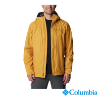 Columbia 哥倫比亞 男款 Omni-Tech 防水外套-黃色 URE24330YL/HF
