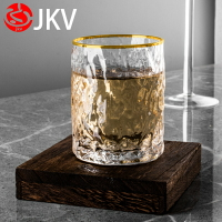 jkv玻璃杯威士忌杯冰凍燒酒杯果汁杯檸檬茶杯綠茶杯奢冰川洋酒杯