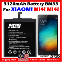 NGS Brand 3120mAh Battery BM33 Compatible For XIAOMI Mi 4i XiaoMi Mi4i XIAOMI 4i with Opening Tools