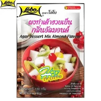 Lobo Agar Dessert Mix Pudding Susu Almond 130gr | Pudding Almond