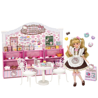 任選日本Licca 莉卡娃娃 KITTY粉紅甜點屋LA15169 TAKARA TOMY