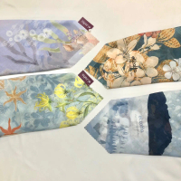 SCARF PREMIUM ELZATTA TERBARU MEWAH MOTIF BUNGA Muslim Jilbab Square Wanita Katun