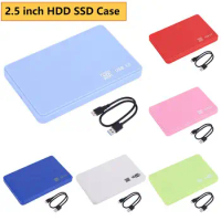 2.5 Inch External HDD Case SATA To USB3.1 Hard Drive Enclosure 5Gbps 4TB SSD Box USB3.0 to Type-C SATA HDD SSD Hard Disk Case
