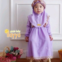Ilayya gamis set hijab | Labella | dress tutu pesta anak