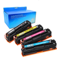 4PCS CF210A CF211A CF213A 210A 131A Toner Cartridge For HP Color Laserjet PRO 200 M276N M276NW M251N Laser Printer Powder