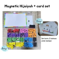 LC - MONTESSORI Eva Foam Magnetic Movable Alphabet Lowercase Uppercase Letters Moveable Huruf Magnet