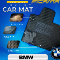 ( BM ) Picamat Car Mat Dual Layer Custom Made 3D Carpet For F20, E90, F30, E60, F10, G30, G11, X3, X