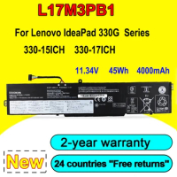 New L17M3PB1 Laptop Battery For Lenovo IdeaPad 330G 330-15ICH 330-17ICH Series 4000mAh 45Wh L17C3PB0 L17D3PB0 2 Year Warranty