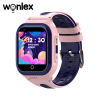 (ร้อน) Wonlex Smart-Watches 4G Kids School Location GPS-Tracker Smart Video Camera KT24S Sim-Card SOS Clock Baby Waterproof GPS Watch