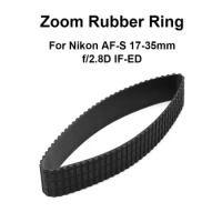 Lens Zoom Grip Rubber Ring Replacement for Nikon AF-S 17-35mm f/2.8D IF-ED Camera Accessories Repair part