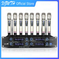 Digital UHF Wireless Microphone System KSM8 KSM9 Karaoke Handheld Mic Cordless Condenser Headset Microfone DJ Stage Studio Audio