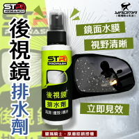 STR PROWASH後視鏡排水劑/後照鏡撥水劑/驅水劑/防雨膜 有效防霧清晰不沾雨-適用側窗玻璃/倒車鏡頭 耀瑪騎士